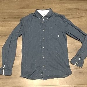 Men's Vans button down shirt
